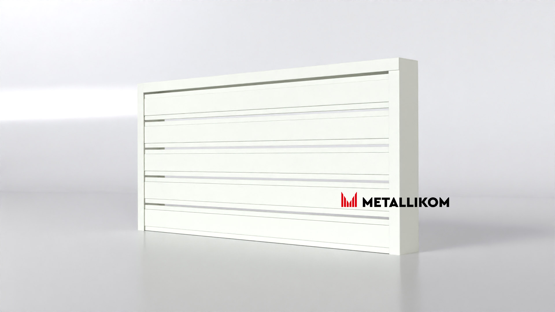 Планкен для забора 120 mm RAL 9010 – покрытие матвоое, толщина 0,45 мм