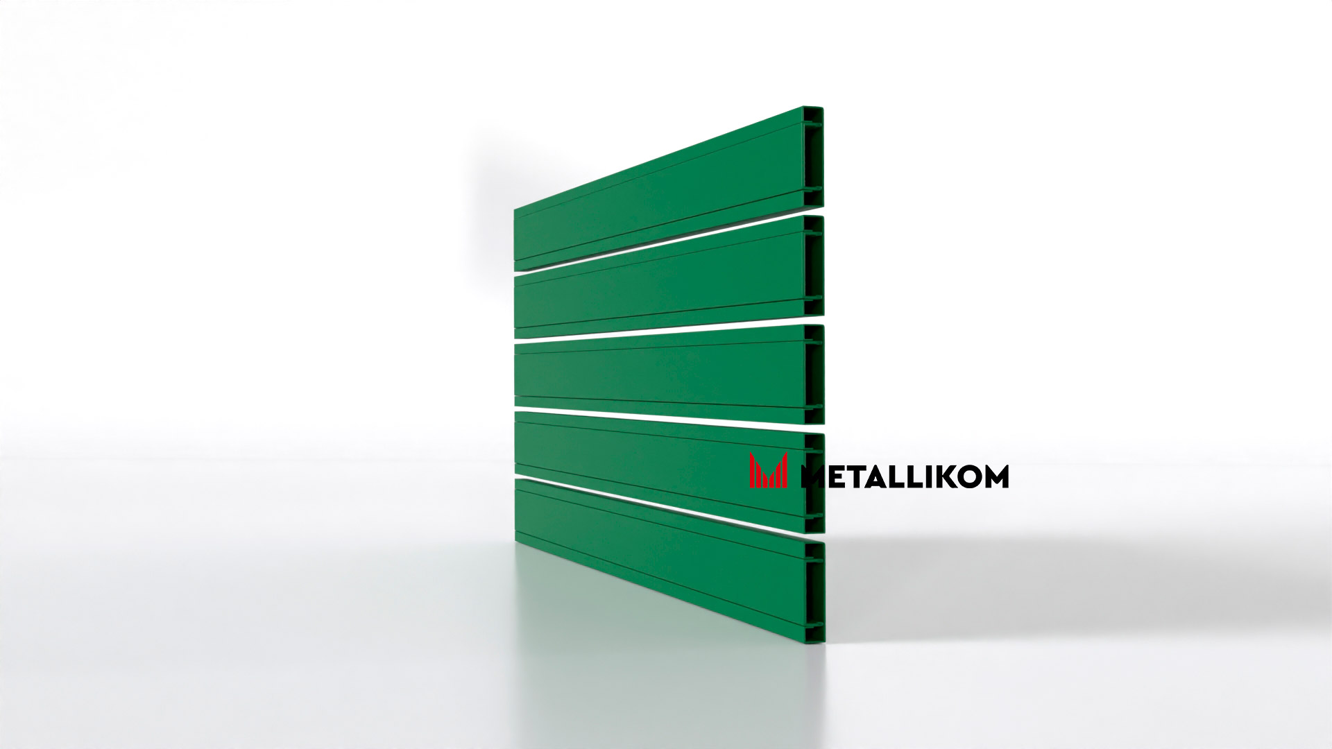 Планкен для забора 120 mm RAL 6002 – покрытие матвоое, толщина 0,45 мм
