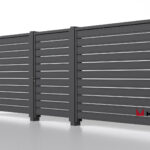 Планкен для забора 120 mm RAL 7024 – покрытие порошковое, толщина 0,45 мм в Саратове  | фото 5
