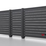 Планкен для забора 120 mm RAL 9005 – покрытие матовое, толщина 0,45 мм в Саратове  | фото 5