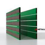 Планкен для забора Printec под дерево 120 mm RAL 6010 – покрытие матовое, толщина 0,45 мм в Саратове  | фото 4