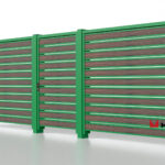 Планкен для забора Printec под дерево 120 mm RAL 6010 – покрытие матовое, толщина 0,45 мм в Саратове  | фото 5